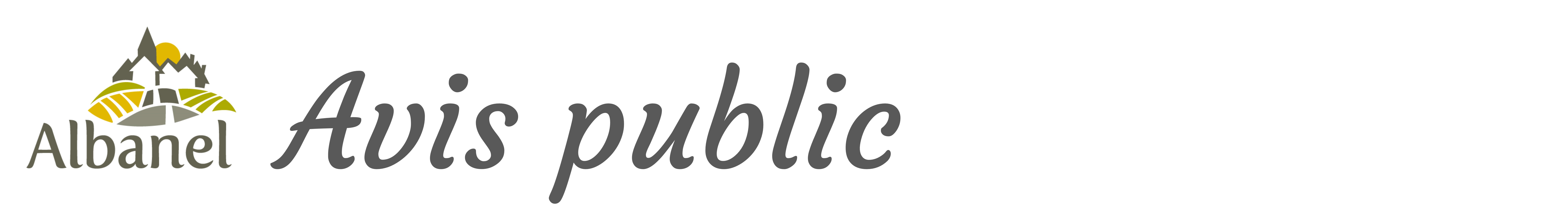 Avis publics
